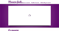 Desktop Screenshot of macaron-facile.com